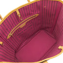 ルイヴィトン LOUIS VUITTON ネヴァーフルMM M41178 フューシャ モノグラムキャンバス トートバッグ ゴールド金具 茶 ピンク