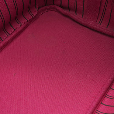 ルイヴィトン LOUIS VUITTON ネヴァーフルMM M41178 フューシャ モノグラムキャンバス トートバッグ ゴールド金具 茶 ピンク