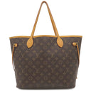 ルイヴィトン LOUIS VUITTON ネヴァーフルMM M41178 フューシャ モノグラムキャンバス トートバッグ ゴールド金具 茶 ピンク