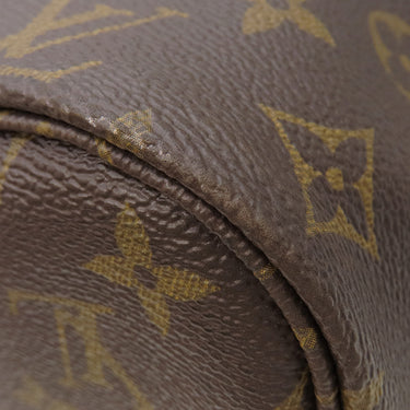 ルイヴィトン LOUIS VUITTON ネヴァーフルMM M41178 フューシャ モノグラムキャンバス トートバッグ ゴールド金具 茶 ピンク