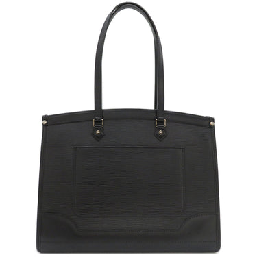 ルイヴィトン LOUIS VUITTON マドレーヌGM M59342 ブラック エピレザー トートバッグ シルバー金具 黒 肩掛け ショルダー