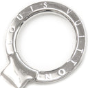 ルイヴィトン LOUIS VUITTON ポルト クレ イニシアルLV M65071 シルバー メタル キーホルダー シルバー金具 チャーム