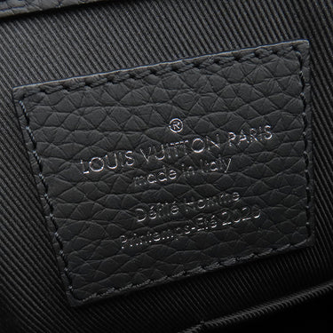 ルイヴィトン LOUIS VUITTON サックプラ メッセンジャー M55924 ノワール トリヨンレザー 2WAYバッグ マットブラック金具 黒 ハンドバッグ ショルダーバッグ