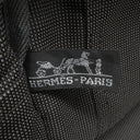 エルメス HERMES エールライントート MM グレー キャンバス トートバッグ シルバー金具 鍵・カデナ欠品