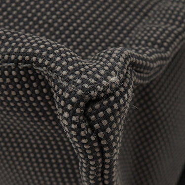 エルメス HERMES エールライントート MM グレー キャンバス トートバッグ シルバー金具 鍵・カデナ欠品