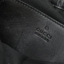 グッチ GUCCI GGマーモント スモール 777263 ブラック レザー ショルダーバッグ ヴィンテージ金具 黒 チェーンショルダー