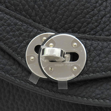 エルメス HERMES リンディ26 ブラック トリヨンクレマンス 2WAYバッグ シルバー金具 新品 未使用 黒