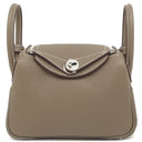 エルメス HERMES リンディ ミニ 20 エトゥープ トリヨンクレマンス ショルダーバッグ シルバー金具 新品 未使用 グレージュ