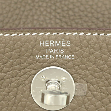 エルメス HERMES リンディ ミニ 20 エトゥープ トリヨンクレマンス ショルダーバッグ シルバー金具 新品 未使用 グレージュ