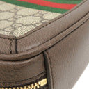 グッチ GUCCI オフィディア ミニトップハンドル 772157 ベージュ×エボニー GGスプリームキャンバス 2WAYバッグ ゴールド金具 茶 ダブルG ショルダー