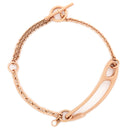 エルメス HERMES シェーヌダンクル パンク H122404B 00ST ピンクゴールド K18PG ダイヤモンド SH ブレスレット 750PG 18K