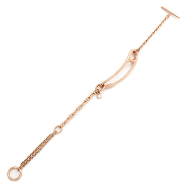 エルメス HERMES シェーヌダンクル パンク H122404B 00ST ピンクゴールド K18PG ダイヤモンド SH ブレスレット 750PG 18K