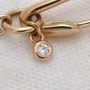 エルメス HERMES シェーヌダンクル パンク H122404B 00ST ピンクゴールド K18PG ダイヤモンド SH ブレスレット 750PG 18K