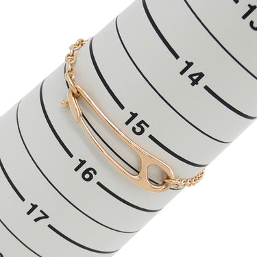 エルメス HERMES シェーヌダンクル パンク H122404B 00ST ピンクゴールド K18PG ダイヤモンド SH ブレスレット 750PG 18K