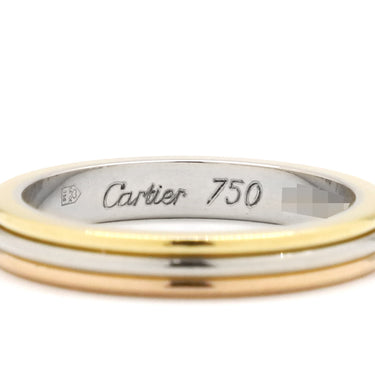 カルティエ Cartier ルイ カルティエ ヴァンドーム B4209950 ホワイトゴールドXイエローゴールドXピンクゴールド K18WG K18YG K18PG #50(JP10) リング 指輪 スリーカラー 9.5号