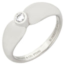 ティファニー Tiffany & Co ダイヤリング プラチナシルバー Pt950 リング 指輪 1Pダイヤ T＆Co. エルサペレッティ 9号
