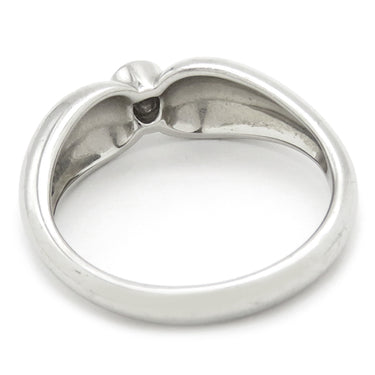 ティファニー Tiffany & Co ダイヤリング プラチナシルバー Pt950 リング 指輪 1Pダイヤ T＆Co. エルサペレッティ 9号