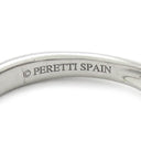 ティファニー Tiffany & Co ダイヤリング プラチナシルバー Pt950 リング 指輪 1Pダイヤ T＆Co. エルサペレッティ 9号