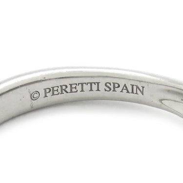 ティファニー Tiffany & Co ダイヤリング プラチナシルバー Pt950 リング 指輪 1Pダイヤ T＆Co. エルサペレッティ 9号