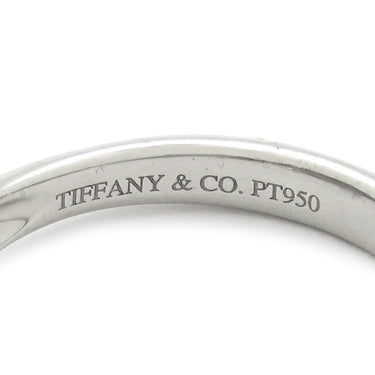 ティファニー Tiffany & Co ダイヤリング プラチナシルバー Pt950 リング 指輪 1Pダイヤ T＆Co. エルサペレッティ 9号