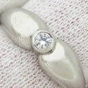 ティファニー Tiffany & Co ダイヤリング プラチナシルバー Pt950 リング 指輪 1Pダイヤ T＆Co. エルサペレッティ 9号