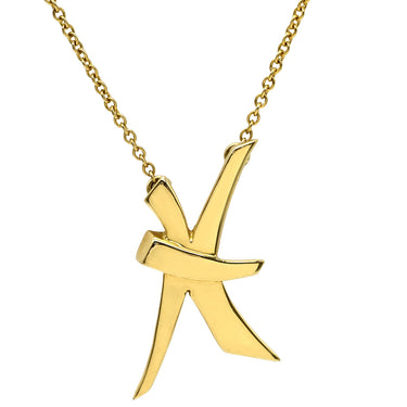 ティファニー Tiffany & Co パロマピカソ ゾディアック ペンダント 魚座 イエローゴールド K18YG ネックレス T＆Co. 18K 18金 750 YG 星座モチーフ ピスケス 希少