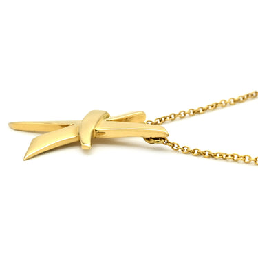 ティファニー Tiffany & Co パロマピカソ ゾディアック ペンダント 魚座 イエローゴールド K18YG ネックレス T＆Co. 18K 18金 750 YG 星座モチーフ ピスケス 希少
