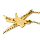 ティファニー Tiffany & Co パロマピカソ ゾディアック ペンダント 魚座 イエローゴールド K18YG ネックレス T＆Co. 18K 18金 750 YG 星座モチーフ ピスケス 希少