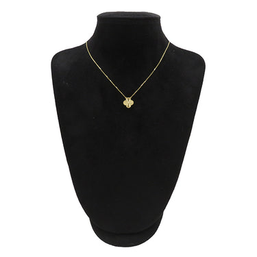 ヴァンクリーフアーペル Van Cleef & Arpels ヴィンテージ アルハンブラ ペンダント VCARP4KL00 イエローゴールド K18YG ネックレス Au750 ギヨシェ