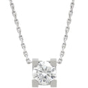 カルティエ Cartier C ドゥ カルティエ N7064200 ホワイトゴールド K18WG ダイヤモンド ネックレス 750 18K 18金