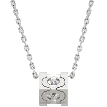 カルティエ Cartier C ドゥ カルティエ N7064200 ホワイトゴールド K18WG ダイヤモンド ネックレス 750 18K 18金