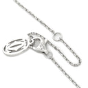 カルティエ Cartier C ドゥ カルティエ N7064200 ホワイトゴールド K18WG ダイヤモンド ネックレス 750 18K 18金