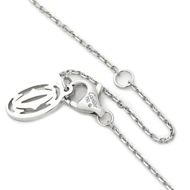 カルティエ Cartier C ドゥ カルティエ N7064200 ホワイトゴールド K18WG ダイヤモンド ネックレス 750 18K 18金