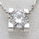 カルティエ Cartier C ドゥ カルティエ N7064200 ホワイトゴールド K18WG ダイヤモンド ネックレス 750 18K 18金