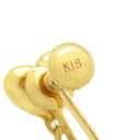 ショパール CHOPARD ハッピーダイヤモンド イエローゴールド K18YG ダイヤモンド イヤリング ムービングダイヤ 3P 三粒 18K Au750