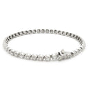 ノンブランド NON BRAND テニスブレスレット ホワイトゴールド K14WG ダイヤモンド ブレスレット 14K ダイヤブレスレット