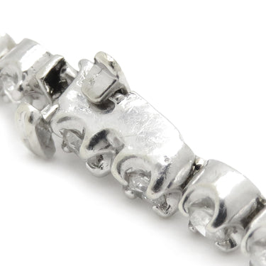 ノンブランド NON BRAND テニスブレスレット ホワイトゴールド K14WG ダイヤモンド ブレスレット 14K ダイヤブレスレット