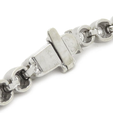 ノンブランド NON BRAND テニスブレスレット ホワイトゴールド K14WG ダイヤモンド ブレスレット 14K ダイヤブレスレット