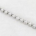 ノンブランド NON BRAND テニスブレスレット ホワイトゴールド K14WG ダイヤモンド ブレスレット 14K ダイヤブレスレット