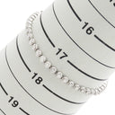 ノンブランド NON BRAND テニスブレスレット ホワイトゴールド K14WG ダイヤモンド ブレスレット 14K ダイヤブレスレット