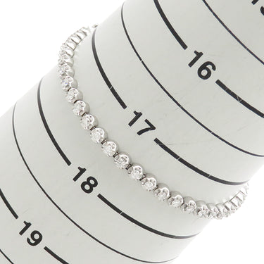 ノンブランド NON BRAND テニスブレスレット ホワイトゴールド K14WG ダイヤモンド ブレスレット 14K ダイヤブレスレット