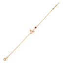 ショーメ CHAUMET アトラップ モア ビー 081714-000 ピンクゴールド K18PG ガーネット ピンクオパール ダイヤモンド ブレスレット ハチモチーフ