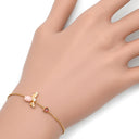 ショーメ CHAUMET アトラップ モア ビー 081714-000 ピンクゴールド K18PG ガーネット ピンクオパール ダイヤモンド ブレスレット ハチモチーフ