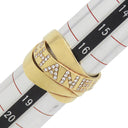 シャネル CHANEL ボルデュックリング ダイヤ イエローゴールド K18YG ダイヤモンド リング 指輪 ロゴ 17.5号 17.5号