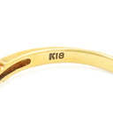 TASAKI TASAKI パール ダイヤリング パールホワイトXイエローゴールド K18YG パール ダイヤモンド リング 指輪 真珠 1P 1粒 10号