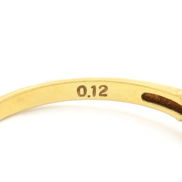 TASAKI TASAKI パール ダイヤリング パールホワイトXイエローゴールド K18YG パール ダイヤモンド リング 指輪 真珠 1P 1粒 10号