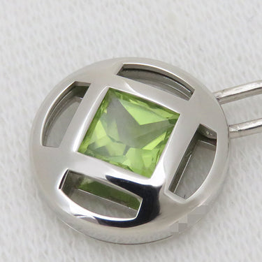 カルティエ Cartier パシャ グリッド ブレスレット ホワイトゴールド K18WG ペリドット アクアマリン アイオライト ブレスレット 750WG 18K 18金 バングル 色石 スクエアカット