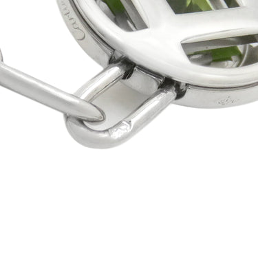 カルティエ Cartier パシャ グリッド ブレスレット ホワイトゴールド K18WG ペリドット アクアマリン アイオライト ブレスレット 750WG 18K 18金 バングル 色石 スクエアカット