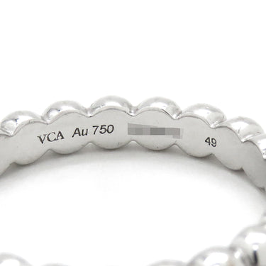 ヴァンクリーフアーペル Van Cleef & Arpels ペルレ ゴールドパール ミディアム VCARN9PC00 ホワイトゴールド K18WG #49(JP9) リング 指輪 750WG 18K 8.5号
