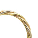 カルティエ Cartier スリーカラー ツイストリング ホワイトゴールドXイエローゴールドXピンクゴールド K18WG K18YG K18PG #51(JP11) リング 指輪 10号